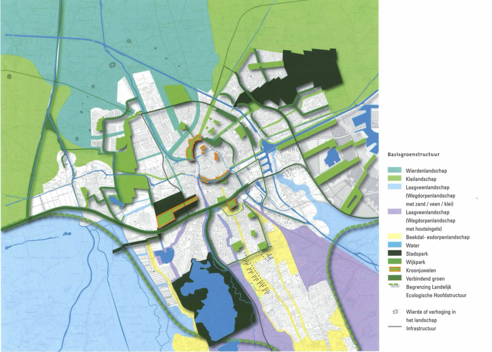 Groenstructuurplan Groene Pepers 2010
